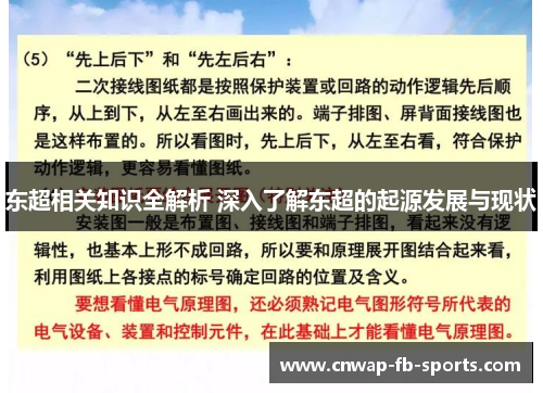 东超相关知识全解析 深入了解东超的起源发展与现状 东超相关知识全解析 深入了解东超的起源发展与现状